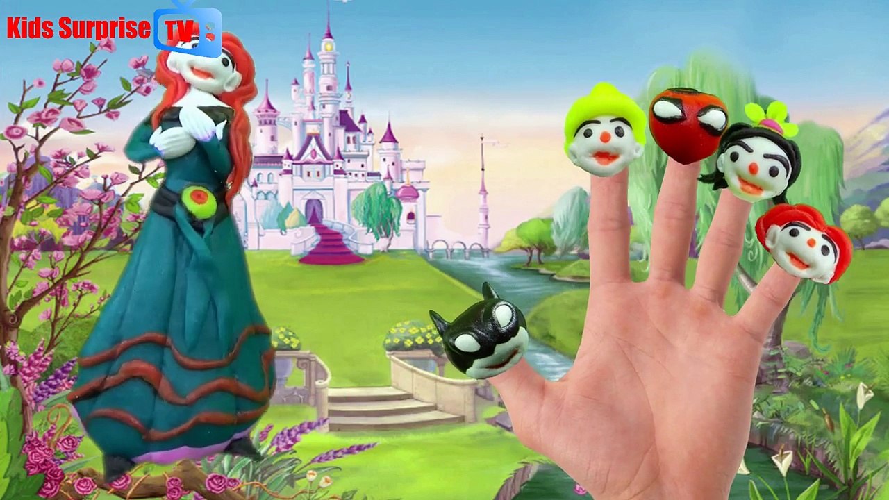 Disney Princess Finger Family Song Frozen Nursery Rhymes for Kids