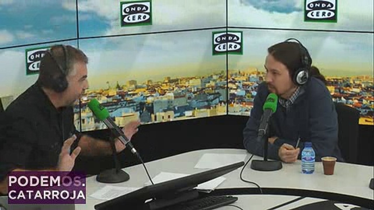 ENTREVISTA A PABLO IGLESIAS EN ONDA CERO - MAS DE UNO - 24-03-17 Agresión a Guardias civiles en Alsasua