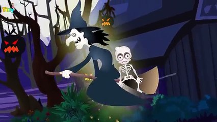 Five Bony Skeletons | Kids Version | Nursery Rhymes For Children