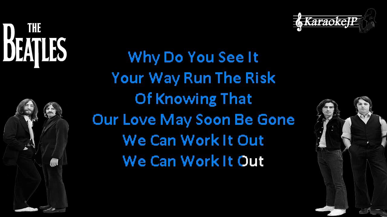 Beatles - We Can Work It Out