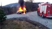 Firefighter Fail | Car On Fire Wreaks Havoc http://BestDramaTv.Net