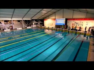 Swimming - men's 100m backstroke S11 medal ceremony - 2013 IPC Swimming World Championships Montreal