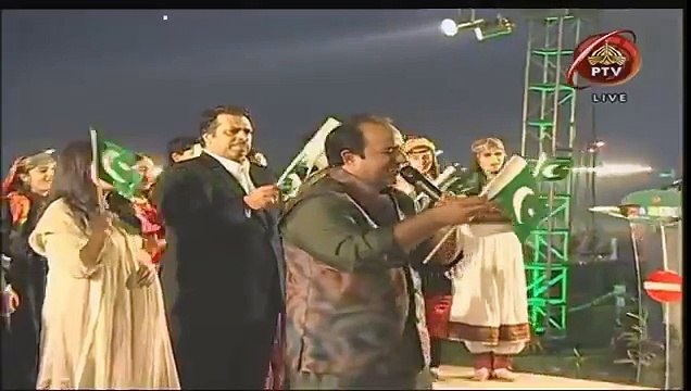 -Pak Army Dance on Shukria Pakistan by Rahat Fateh Ali Khan