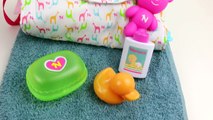 Baby Doll Bathtime Nenuco Baby Girl Change Diaper How to Bath a Baby Toy Videos