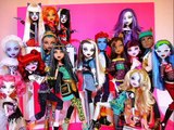 Моя коллекция кукол Монстер Хай 348 куклы Монстер хай игрушки Monster High dolls Монстр co