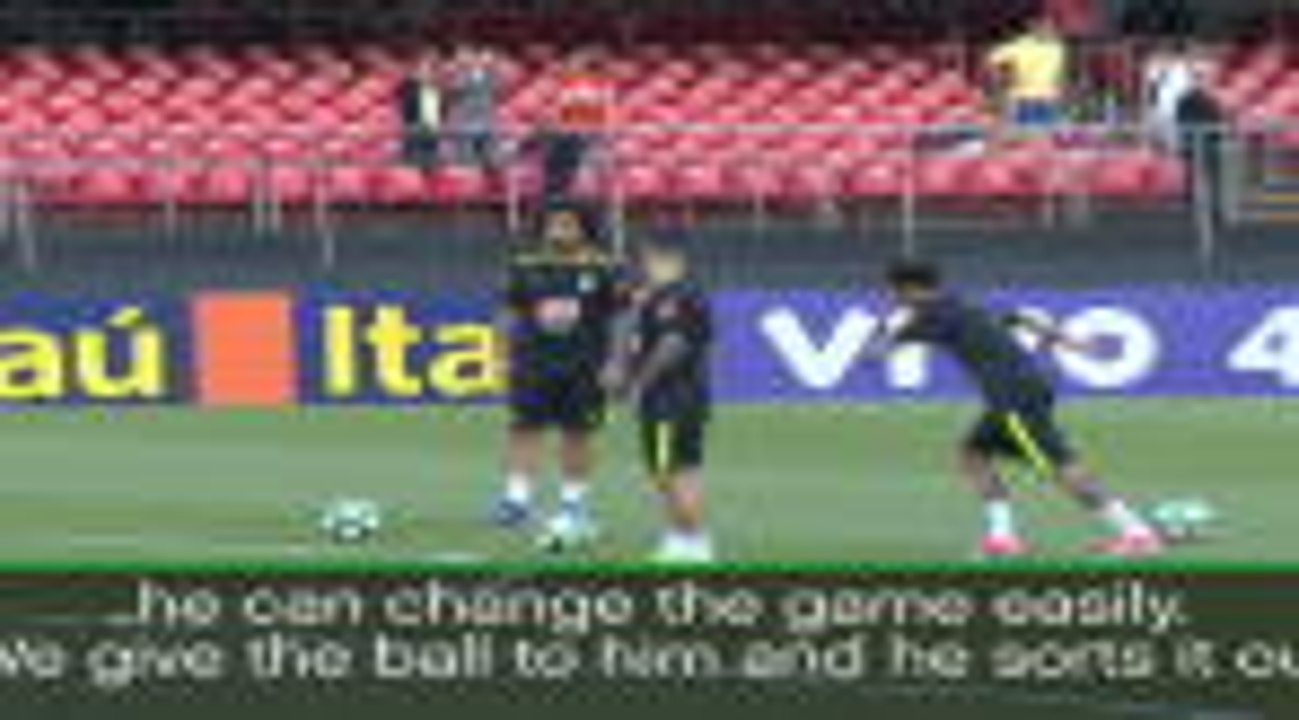 We give it to Neymar and he sorts it out, jokes Coutinho