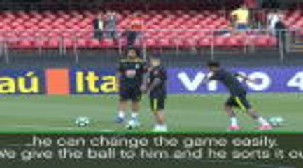 We give it to Neymar and he sorts it out, jokes Coutinho