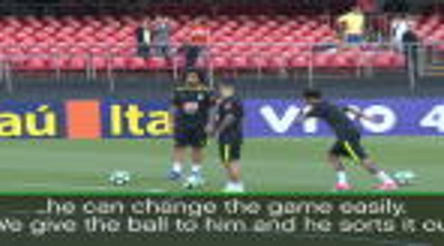 We give it to Neymar and he sorts it out, jokes Coutinho