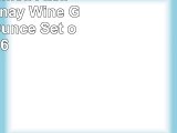 Luigi Bormioli Atelier Chardonnay Wine Glass 2334Ounce Set of 6