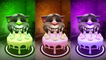 Talking Tom Cat Colors Reaction Compilation Reverse All Episodes 2016