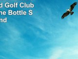VinoStrumenti Exotic Hard Wood Golf Club Shape Wine Bottle Stand
