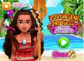 Disney Princess Moana Game For Kids - Polynesian Princess Real Haircuts