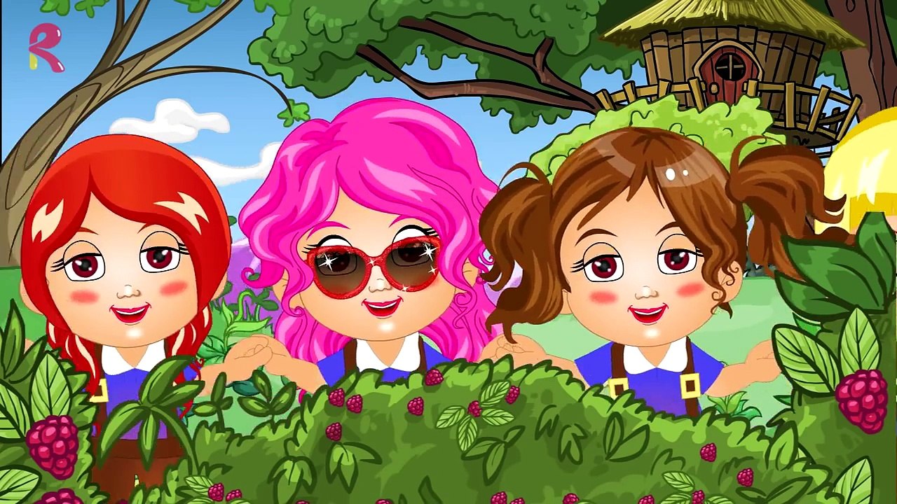 Here We Go Round The Mulberry Bush - 3D Animation Nursery Rhymes for Children