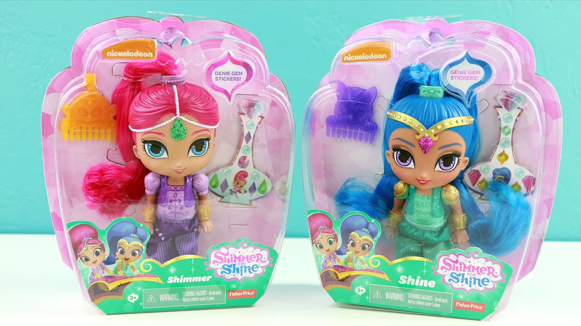 shimmer and shine doll set