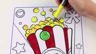 SHOPKINS Coloring Book Poppy Corn Speed Coloring With Markers-o8R2z1-FVdw