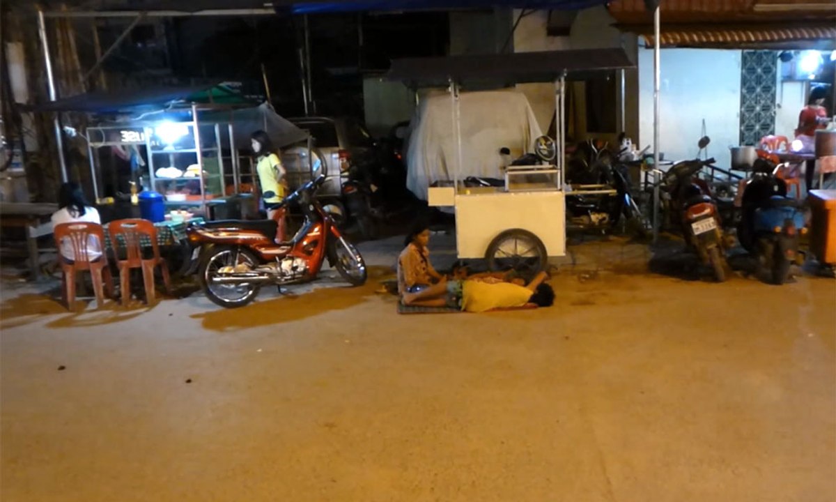 カンボジア,シェムリアップのナイトマーケット,パブストリート,Cambodia,Siem Re...