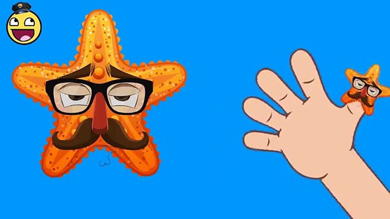Starfish Finger Family | 3D Nursery Rhymes For Kids | Family Finger Song