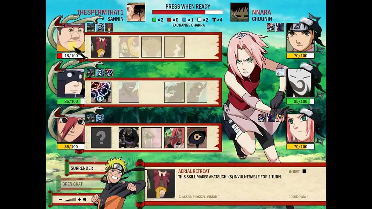 Naruto arena : Unlocked Kurotsuchi (S)