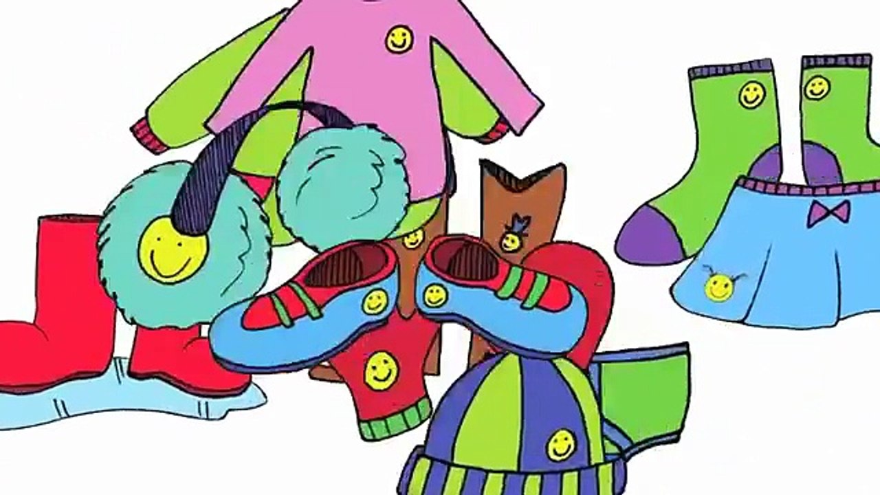 Clothing Song for Kids - My Clothes With Sentences - ELF Kids Videos-taoCF1cKZSY