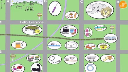 Learn Town Vocabulary! _ My City _ EFL _ ESL _ Phrases #1 _ ELF Learning-9Gw5ttjKIOo