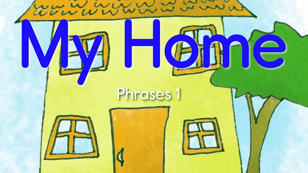 Learn Home_House Vocabulary! - My Home (Phrases 1) - ELF Kids Videos-XYz6CkNxz7g