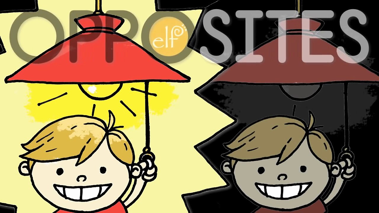 Opposites Chant - Educational Preschool and Kindergarten Learning Video #1-c4x0OsmExTA