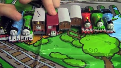 Island of Sodor Playmat and trains.