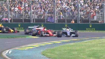 Grand Prix d'Australie - Le départ du GP