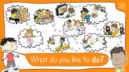 Pattern Practice _ ESL _ EFL _ What Do You Like to Do _ ELF Learning Videos-OzrjgUrHuGc