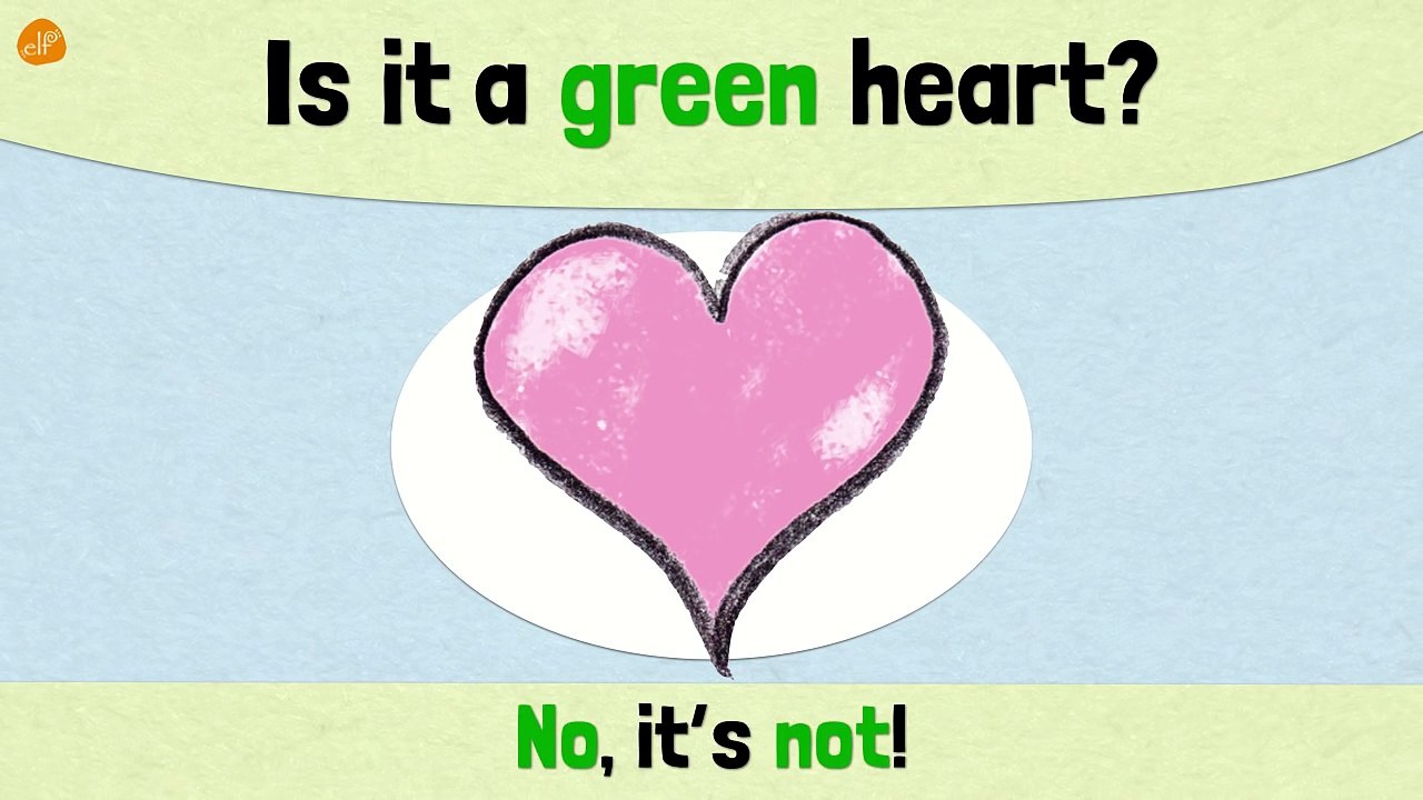 English Pattern Practice for ESL (Is it ~ Yes, it is. No, it's not.) by ELF Learning-2RthUV7yWro