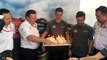 Un gros gateau d'anniversaire pour Stoffel Vandoorne avant le Grand-Prix d'Australie
