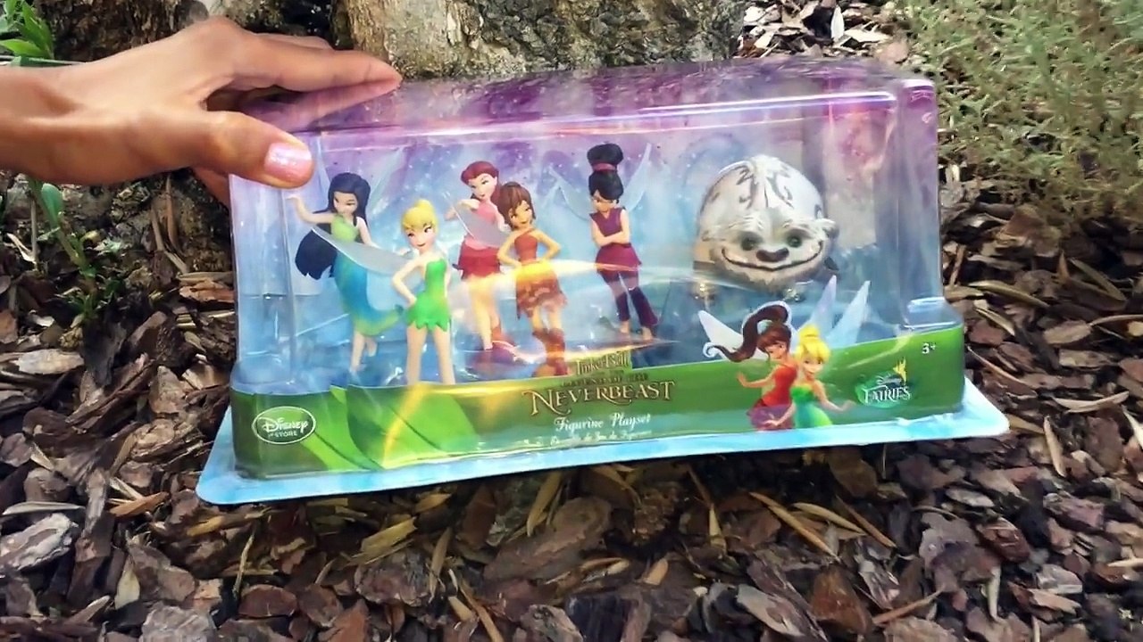 TINKER BELL and the Legend of the Neverbeast - 6 Pack Figurine Playset / Toy Review