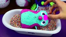 Hatchimals Baby New Opening   Spa Sprinkles Bath Tub Play Doh Mask & Doctors Check Up Disn