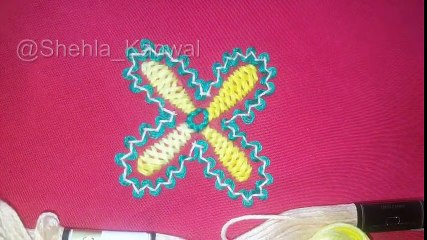 Komal Stitch Flower Stitch hand embroidery