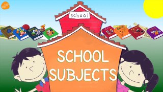 School Subjects _ What Do You Learn At School _ Vocabulary Phonics Of ELF Learning-7K_