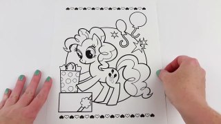 My Little Pony PINKIE PIE Speed Coloring Book with Markers-Jy