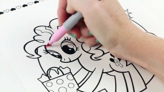 My Little Pony PINKIE PIE Speed Coloring Book with Markers-J