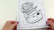 Shopkins SNEAKY WEDGE Speed Coloring Book Page with Markers-0leZpd