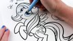 My Little Pony Coloring Book FLUTTERSHY Speed Coloring With Markers-x