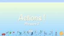 Learn Verbs #2 - Verb Chant - Action Verbs Phrases 2 - ELF Learning-CW-KV8rJ