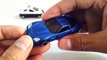 car toy TOMICA NISSAN MARCH toy car TOMICA CHEVROLET CORVETTE Z06 toys videos collections