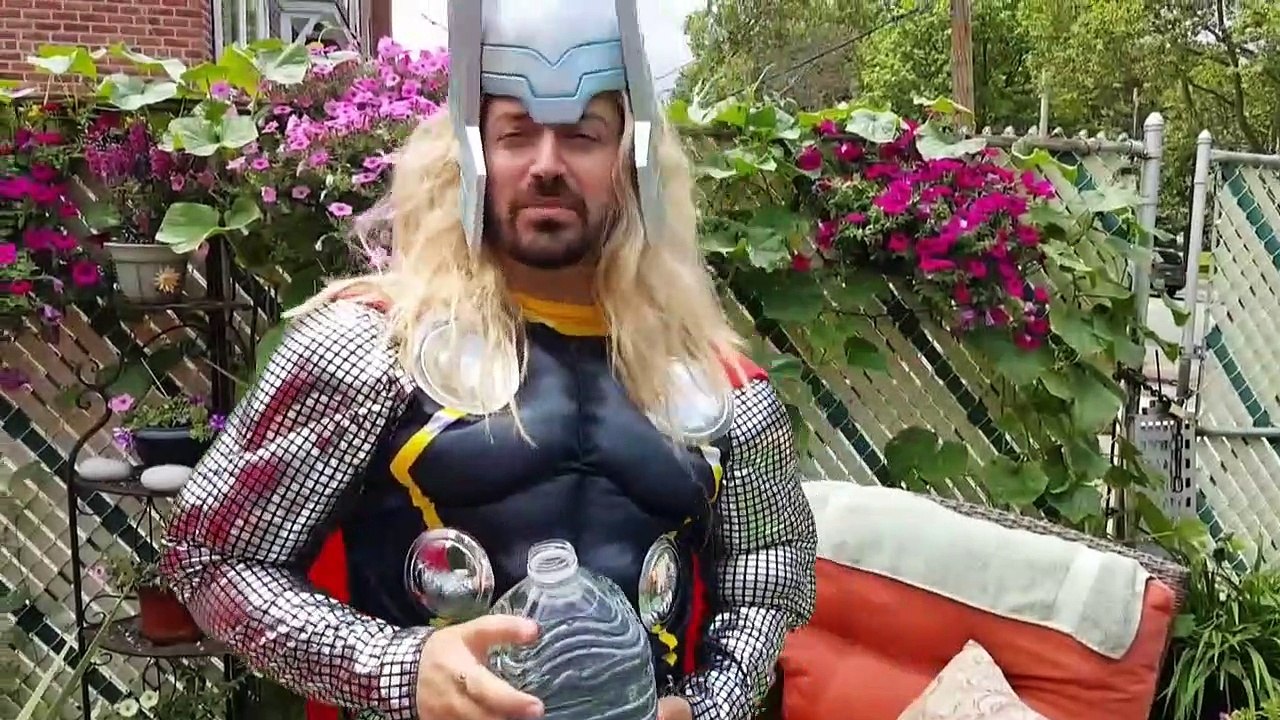 THOR vs CHEWBACCA Toilet Prank IRL - Real Life Superhero Movie - Marvel - DC - Star Wars - Spiderman-r4qiSKveL