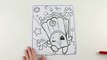 SHOPKINS Coloring Book Poppy Corn Speed Coloring With Markers-o8R