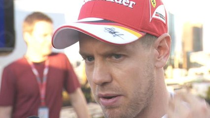 Grand Prix d'Australie - L'interview de Sebastian Vettel (CANAL+ Sport)