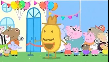 Peppa Pig Season 3 Episode 17 in English Mr Potato Comes to Town