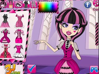 На замороженные волосы высокая монстр салон Draculaura