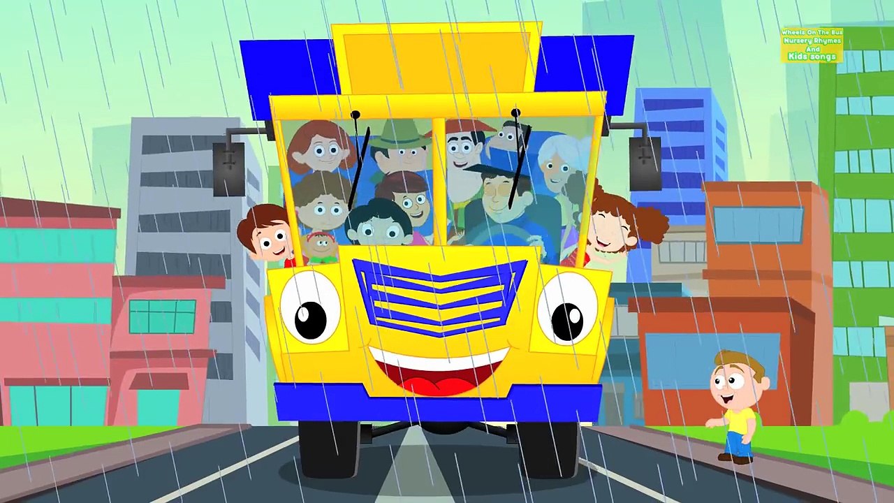 Wheels On The Bus Childrens Nursery Rhymes- Kids & Baby Songs