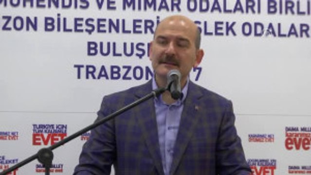 Bakan Soylu: Faaliyetlerini Kıstığımız Bir Iki Tane Sivil Toplum Örgütünün Sesi Bazen...