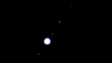 Jupiter with Moons (26 March 2017)