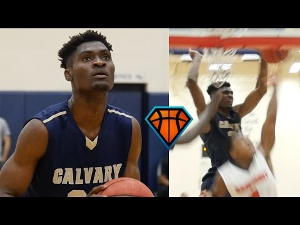7'0 Victor Uyaelunmo Records A Triple-Double At HoopExchange Showcase!! | 13 pts, 18 rbs & 10 blks